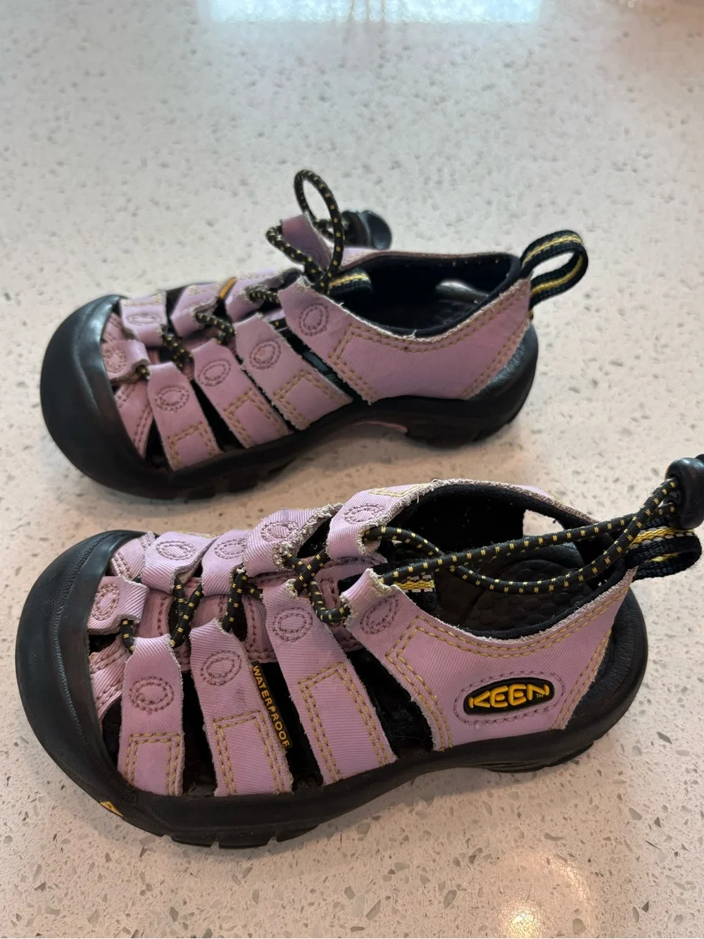 KEEN Kids Lavender Closed-Toe Hiking Sandals